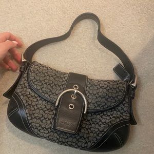 Y2K/ vintage coach shoulder bag mini